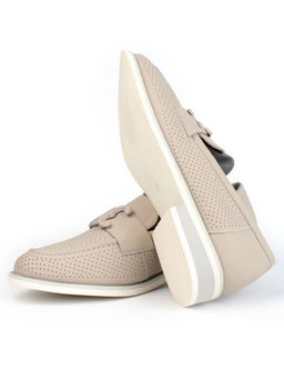 06-PDJ72-2 GRAY/GREEN Туфли женские (натуральная кожа) - Фабричный китай фото 14