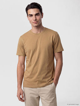 Regular Fit %100 Pamuk Erkek Ti??rt