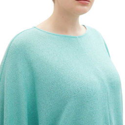 Блузка с рукавами 3/4, цвета бирюзы - Tom tailor фото 6