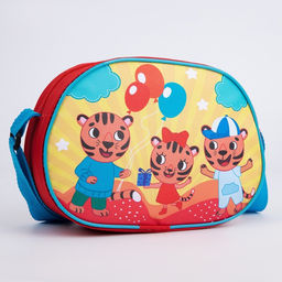 Сумка через плечо Семейка тигров 22*16 см - NAZAMOK KIDS фото 2