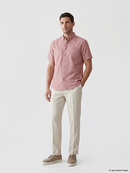 Regular Fit Poplin Erkek G?mlek