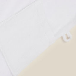 Халат махровый с капюшоном мужской SL HOME: Basic «Блан де Блан», размер S, хлопок 100%, белый