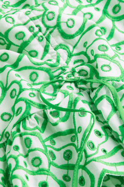 Falda con bordado ingl?s y cord?n de ajuste - H&m фото 2