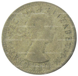 Монета 1 шиллинг 1954 года Австралия