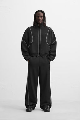 CONTRAST TECHNICAL TROUSERS