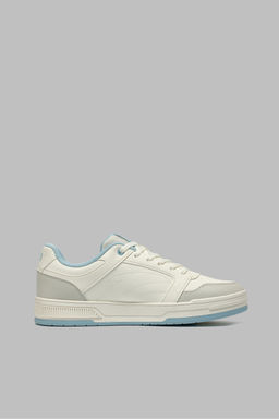 Кеды Бежевый/Туманно-Серый/Синий