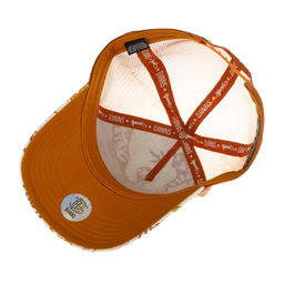 Бейсболка DJINNS арт. HFT Aloha Tiger (кремовый / рыжий)