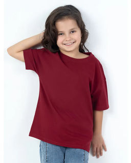 Футболка Эштон,цвет Бордовый, кулирка 100% х/б