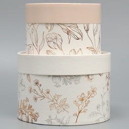 Набор коробок 2 в 1, упаковка подарочная, «Нежность», 16 х 11.5, 13 х 9 см