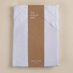 Штора для ванной «Ла Каса», с люверсами, 180×180 см, полиэстер, белая