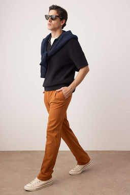 TRENDYOL MAN Siyah Pileli Klasik Baggy Fit Kumas Pantolon TMNSS24PL00024 - Trendyolmilla фото 102