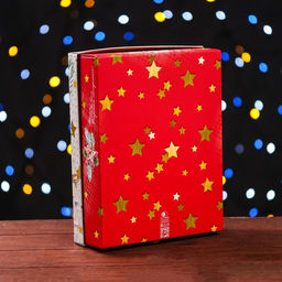 Цена за 5 шт. Подарочная коробка Новогодний декор, 23,5 х 6,5 х 18,7 см 7063729 - Simaland фото 7
