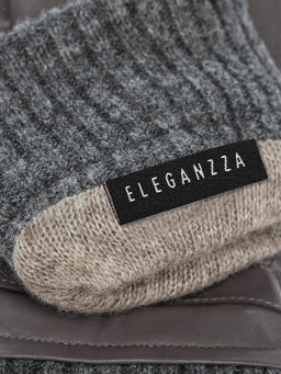 Перчатки женские ш+каш. IS01490 grey - Eleganzza фото 8