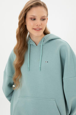 Kad_n Mint _ardonlu Kap__onlu Sweatsh_rt - U.s. polo assn фото 2