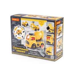 Конструктор-транспорт Автомобиль-самосвал (25 элементов) (жёлто-чёрный) (в коробке) - Полесье фото 7