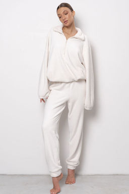 Брюки женские из теплой плюшевой ткани 6711W-50153.1H-121