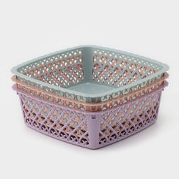 Цена за 2 шт. Ваза для хлеба и фруктов Amor, 206 см, цвет МИКС - Simaland фото 7