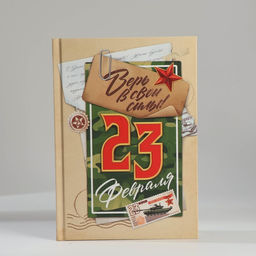 Подарочный набор 23 февраля, ежедневник в твердой обложке А5, 80 л, термостакан 350 мл - Artfox фото 6