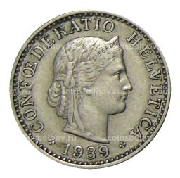 20 раппенов 1939 года Швейцария
