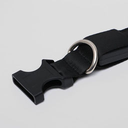 Ошейник с подсветкой размер XL, ОШ 52-60 х 2,5 см, 3 режима свечения чёрный - Пижон фото 4