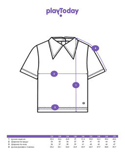 PlayToday / Блузка для девочки фото 11