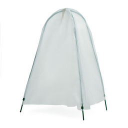 Чехол для укрытия растений, металлический каркас, 100×65 см, спанбонд с УФ-стабилизатором, плотность 60 г/м²