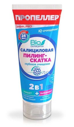 ПРОПЕЛЛЕР пилинг-скатка 2в1 100мл Салициловая lQ-очищение