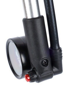 Велонасос для MTB вилок COMIRON PLUG, алюминиевый цилиндр, пластиковая ручка, Presta-Schrader, 20,7 бар (300 Psi). /уп 30 - Галеонтрейд фото 10