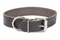 Ошейник Редпл. кожа БОТТЕГА 30мм, о.ш. 35-45см, 112030кор