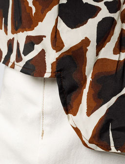 VILATTE / Блузка из вискозы с лиоцеллом  фото 10