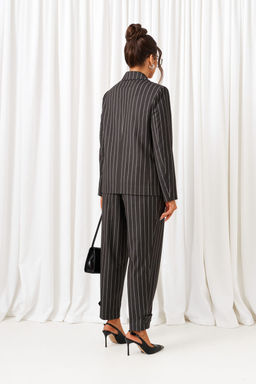 Костюм Beautiful Free 6435 темно-серый полоска