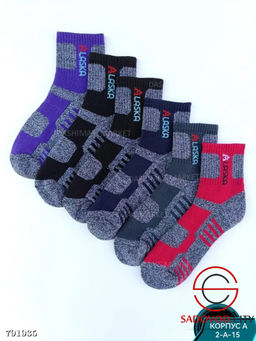 Женские носки цветные 12 пар набор