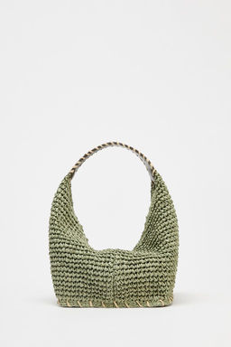 BRAIDED TOP MINI BAG - Zara фото 4