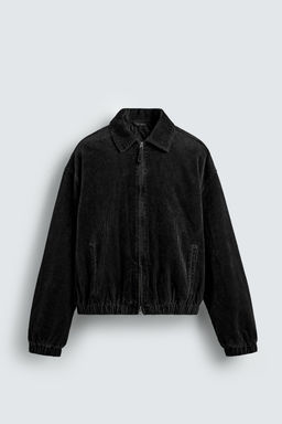 RELAXED FIT CORDUROY JACKET - Zara фото 8