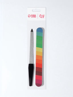 Цена за 2 шт. Набор маникюрный, 2 предмета, разноцветный