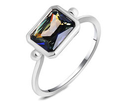 Кольцо, мистик кварц синий, Сарагоса