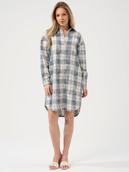 Халат фланель "Рубашка"