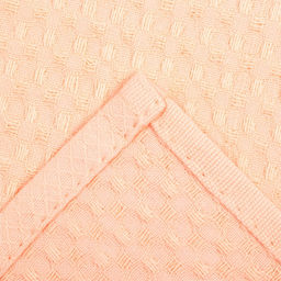 Набор кухонных полотенец Доляна, цвет коралловый, 35х60см-2шт, 100% хл, вафля, 220 гр/м2  фото 4