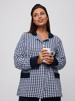 Пижама женская из футера Салли синий - Амадэль фото 25