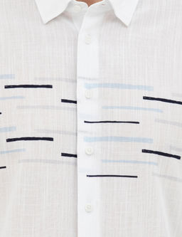 Lacivert Slim Fit Uzun Kollu G_mlek