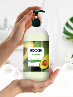 EXXE жидк.мыло-крем 1л Авокадо