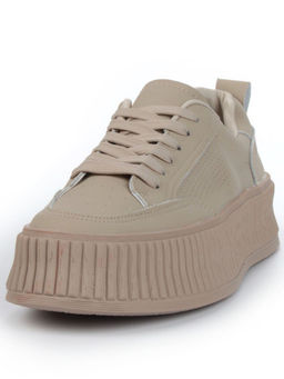 05-P8201-2 DK. BEIGE Кроссовки женские (натуральная кожа) - Фабричный китай фото 5