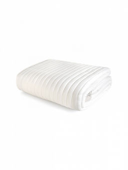 Покрывало 150x205 белый полиэстер - Denastia фото 2