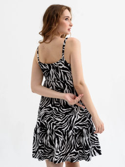 Сарафан Оптима Сиеста хлопок синий фото 34