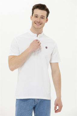 Мужская белая футболка Неожиданная скидка в корзине - U.s. polo assn фото 2
