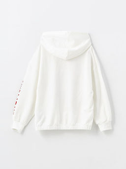 Chipn Dale Bask?l? K?z ?ocuk Kal?n Sweatshirt