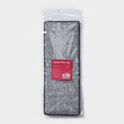 Цена за 3 шт. Насадка для швабры Доляна, на липучке, микрофибра, 3212,5 см  фото 6