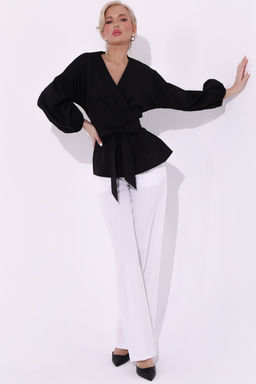 Блузка Летиция (чёрный)