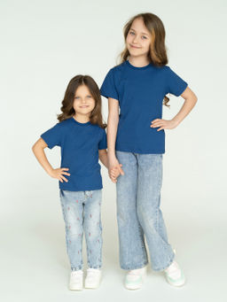 Футболка детская индиго