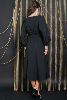 Платье Утонченный вкус (черное) П11728 - Lt collection фото 2